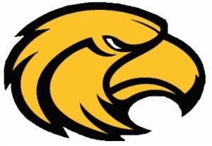 Yellow Hawk Logo - College Logo Showdown: Hawkeye vs. Golden Eagle Lizerbram