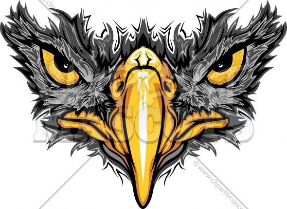 Yellow Hawk Logo - Black Hawk Logo Clipart Vector Graphic