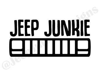 XJ Cherokee Jeep Logo - Jeep xj sticker | Etsy