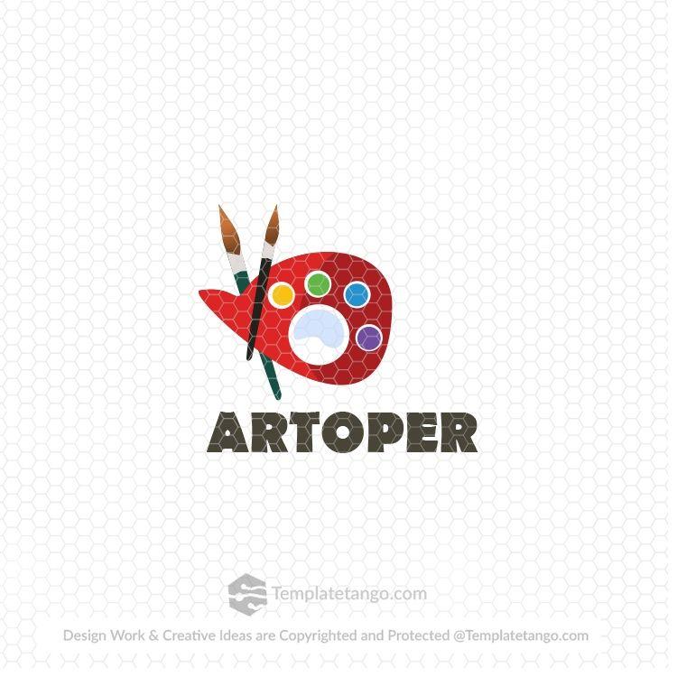 Artist Logo - New Artist Painting Logo Design | Ready-Made Logos for Sale