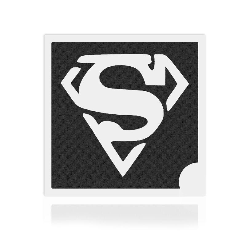 Mixed Superhero Logo - Pack of 5 Equifashion Mini Glitter Tattoo Stencils - Mixed Superhero Set