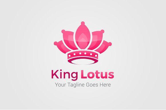 Lotus Logo - King Lotus Logo Template ~ Logo Templates ~ Creative Market
