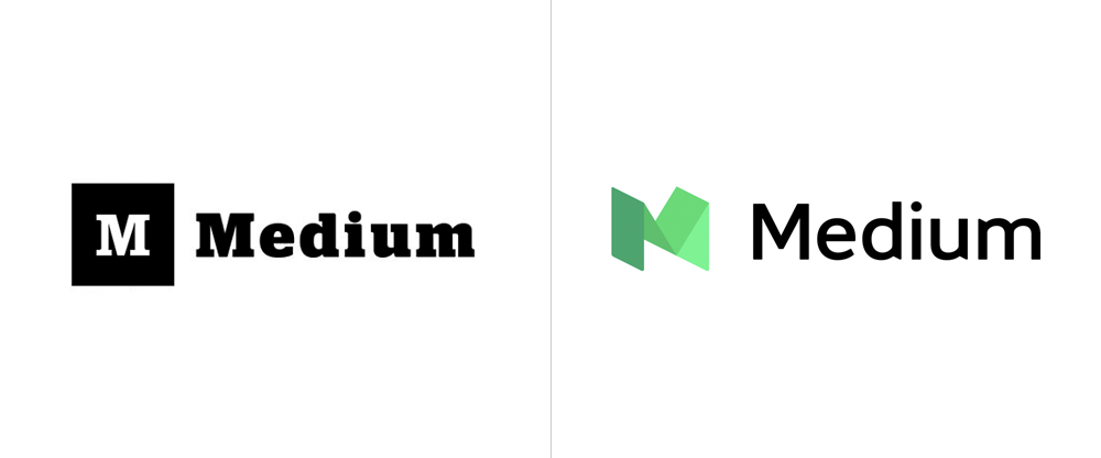 Medium Logo - Brand New: New Logo for Medium done In-house with PSY/OPS