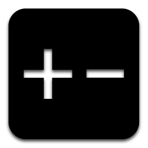 Calculator App Logo - App Calculator Icon - Black Icons - SoftIcons.com