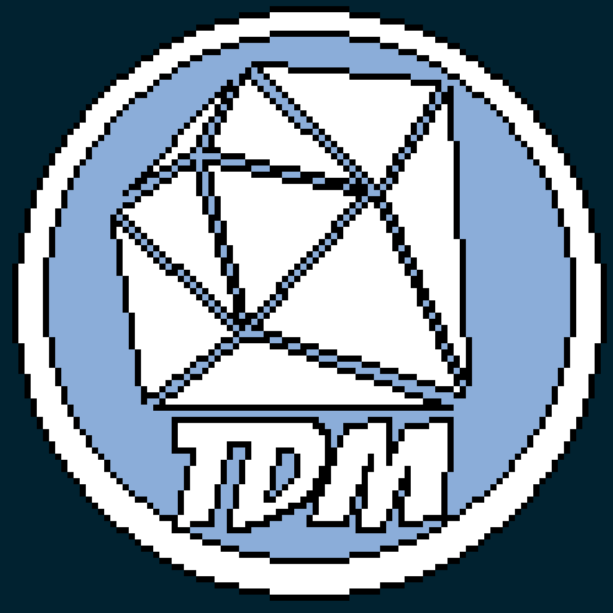 DanTDM Logo - Pixilart - Dantdm logo by EmpressShouji
