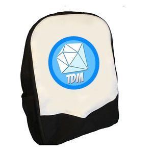 DanTDM Logo - DANTDM LOGO BACK PACK BAG KNAPSACK PERFECT 4 SCHOOL BMS ...