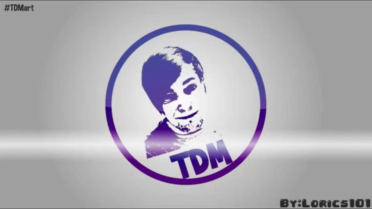 DanTDM Logo - Speed Art. DanTDM Logo!