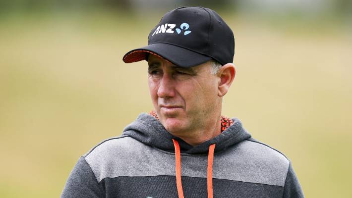 Whiskers and Hat with Blue Oval Logo - Club cricket ground to the main oval: Black Caps coach Gary Stead ...