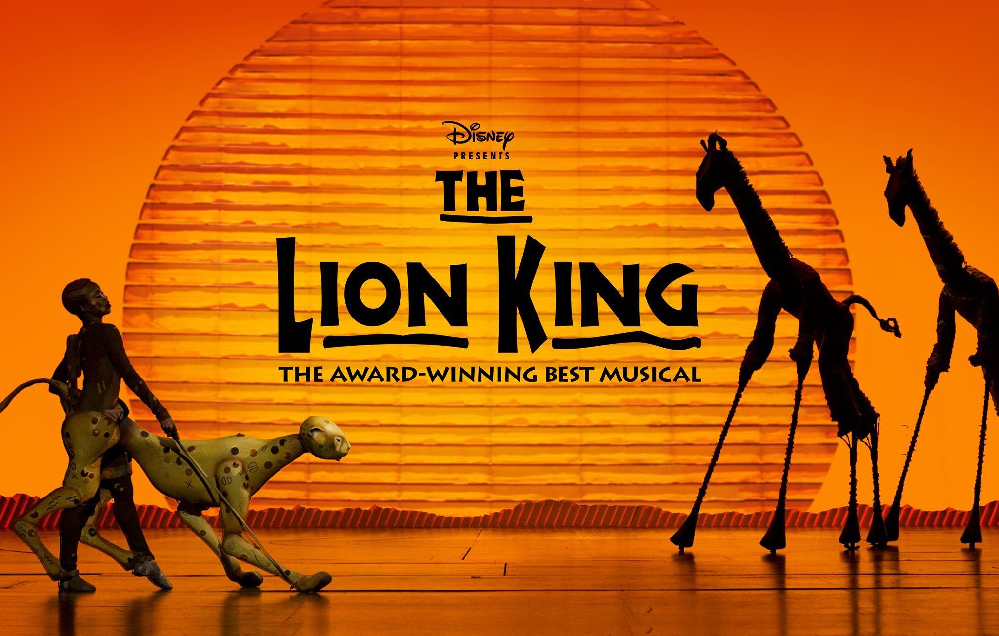 Disney The Lion King Logo - Disney THE LION KING. Award Winning Best Musical