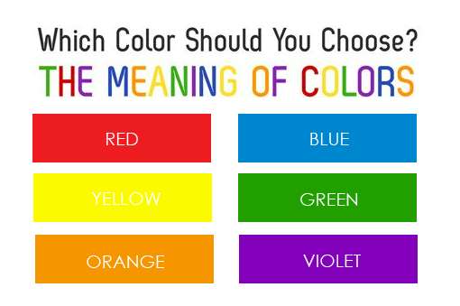 Purple Blue Green Red Logo - Understanding The Meaning of Different Colors in Logo Designs