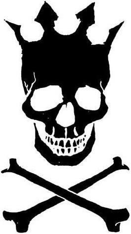 Pearl Jam Skull Logo - Pearl Jam Pirate King Skull | Die Cut Vinyl Sticker Decal – Blasted Rat