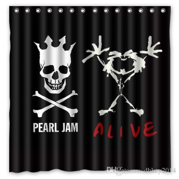 Pearl Jam Skull Logo - 2019 Custom Pearl Jam Skull Logo Fans Printed Size 180cmx180cm 100 ...