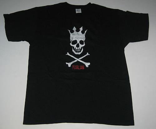 Pearl Jam Skull Logo - Pearl Jam Skull Logo T-Shirt - Large US t-shirt (366451)