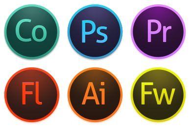 Adobe CC Logo - Adobe Icons