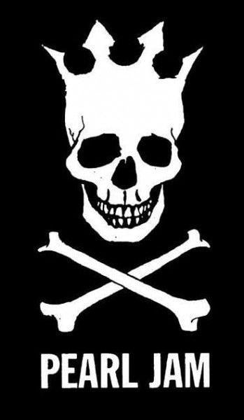Pearl Jam Skull Logo - PEARL JAM Patch. Depressive Illusions Records