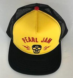 Pearl Jam Skull Logo - Pearl Jam trucker hat seattle chicago boston 2018 tour new skull ...