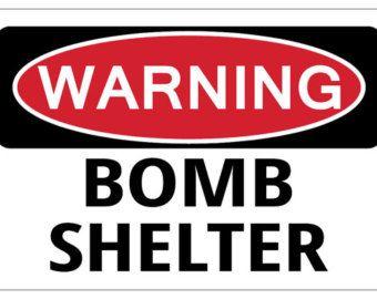 Bomb Shelter Logo - Bomb shelter | Etsy