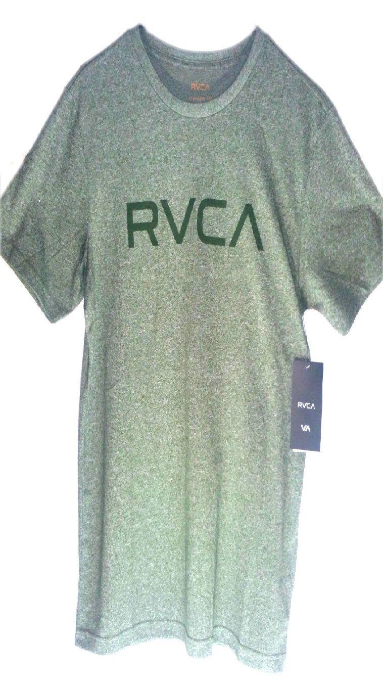 RVCA Clothing Logo - RVCA Logo T-Shirt - Burnt Olive – Black Diamond Clothing