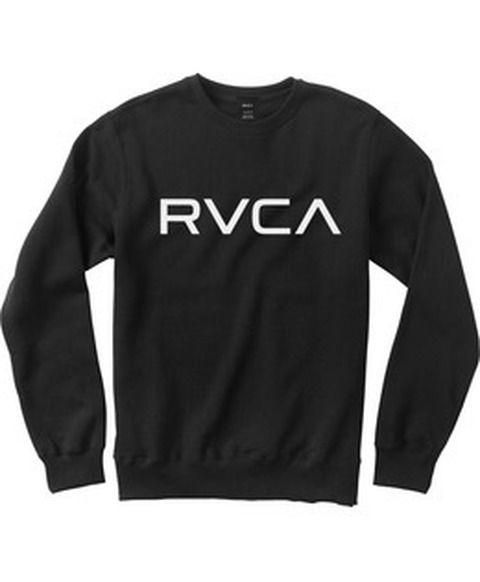 RVCA Clothing Logo - Big RVCA Crew Fleece