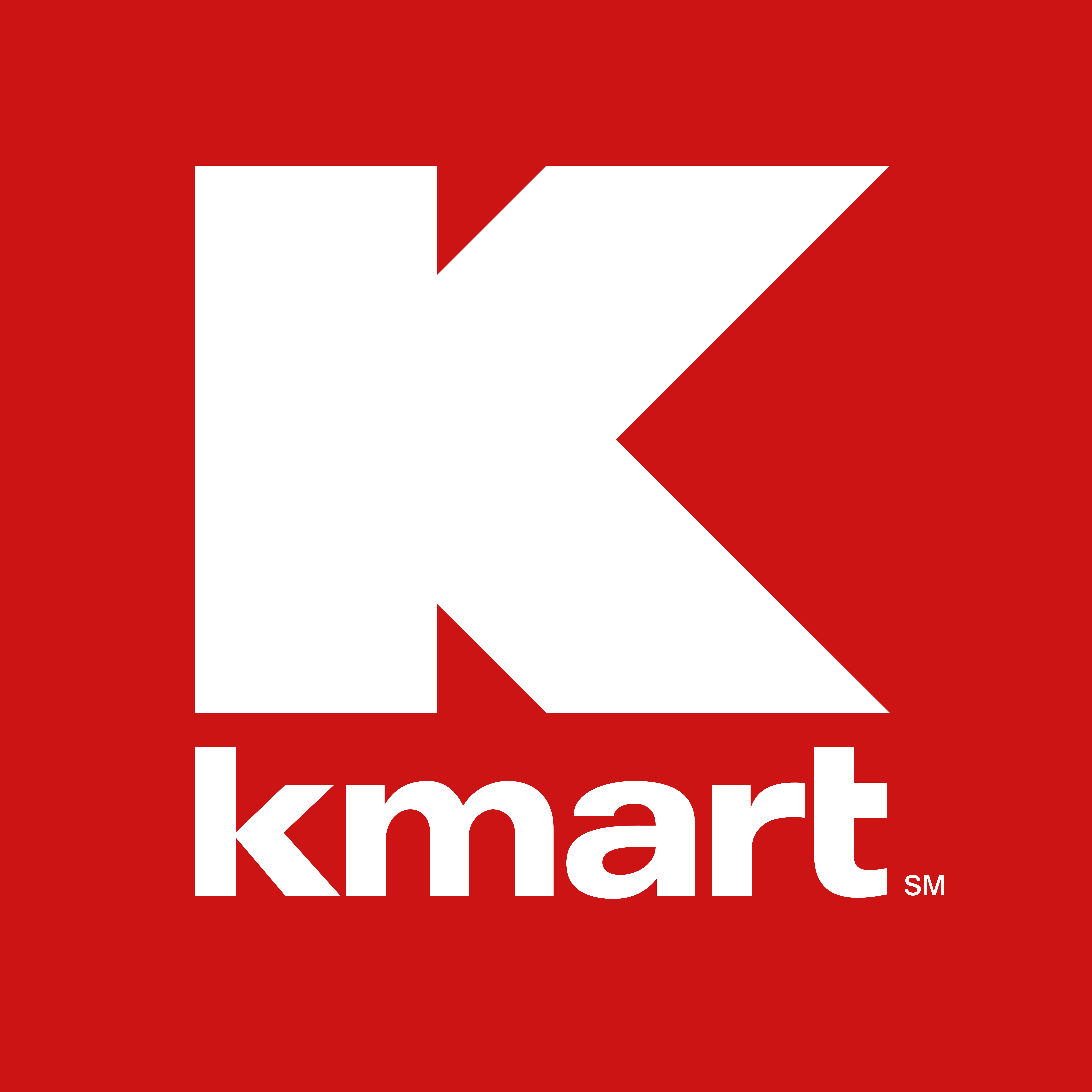Kmart Logo - Kmart logo, red background – Logos Download