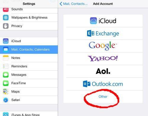 iPad Email Logo - Add AOL Mail Account to iPad Manually