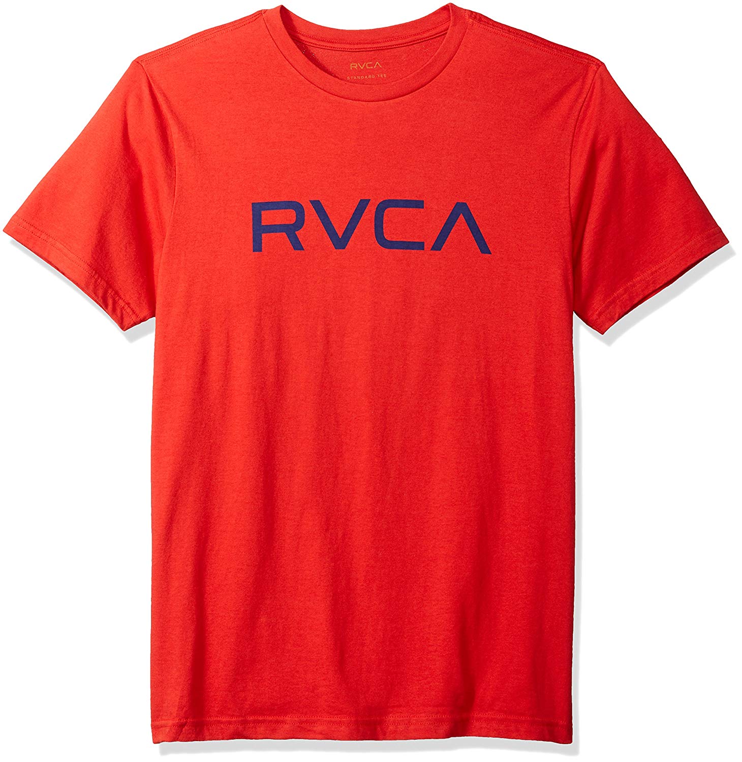 RVCA Clothing Logo - RVCA Men's Big Short Sleeve Logo T Shirt: Clothing