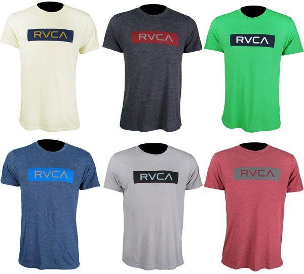 RVCA Clothing Logo - RVCA Options T Shirts