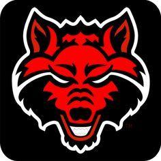 Astate Red Wolves Logo - 19 Best Arkansas State Red Wolves images | Arkansas state university ...