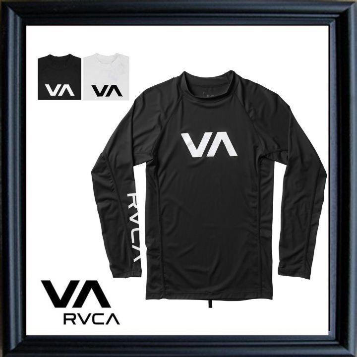 RVCA Clothing Logo - World Select Web Shop ORSAY: RVCA logo, long sleeves rush guard L/S ...