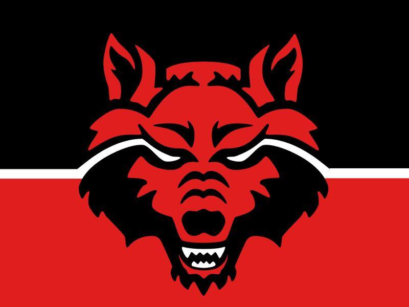 Red Wolves Arkansas Logo - asu red wolves - Google Search | cool outfits | Wolf, Red, Arkansas ...