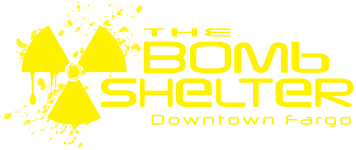 Bomb Shelter Logo - Rusty Hex Pattern Bomb Shelter_opposite_menu Logo Bomb Shelter