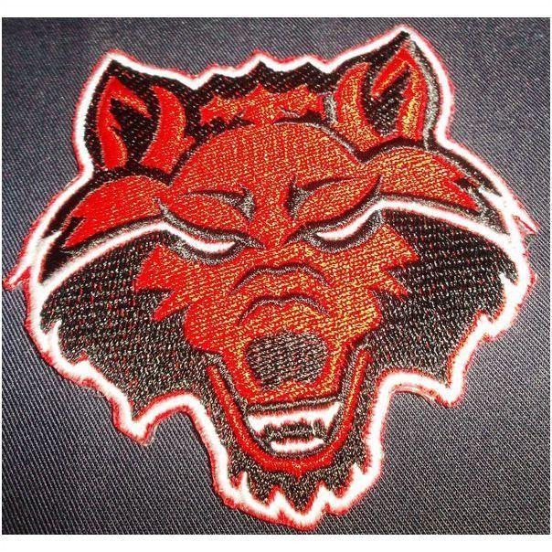 Astate Red Wolves Logo - Arkansas State Red Wolves logo Iron On Patch on eBid United States ...