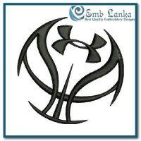 Under Armour Basketball Logo - Under Armour Logo 2 Embroidery Design | Emblanka.com