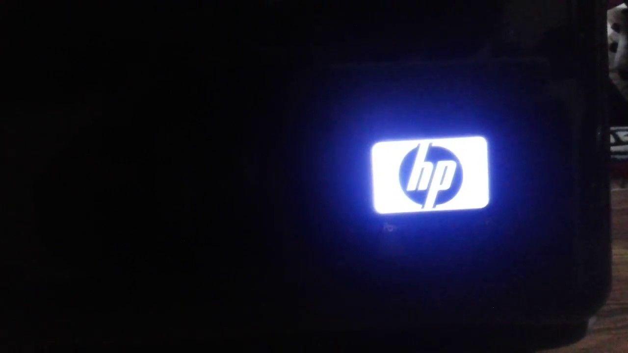 Old HP Logo - MY OLD HP PAVILLION DV7 LAPTOP | HP LOGO GLOWING | - YouTube