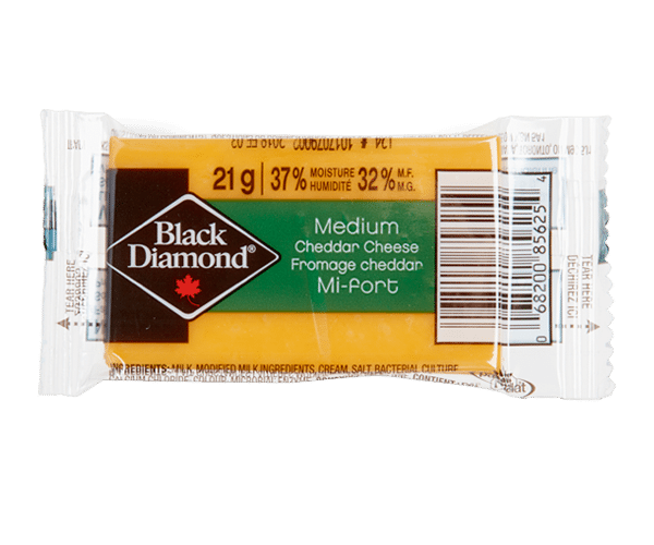 Black Diamond Cheese Logo - Black Diamond Cheese - Cheddar Medium - Mindful Snacks