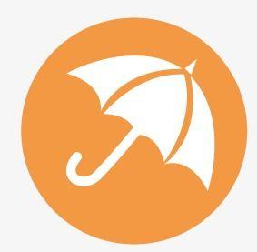 Icon of a Umbrella Logo - Flat Icon Umbrella, Umbrella Clipart, Flat Icon PNG Image