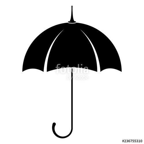 Icon of a Umbrella Logo - Umbrella icon. Vector illustration of an umbrella. Logo umbrella ...