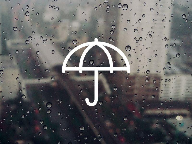 Icon of a Umbrella Logo - Umbrella Icon by Amir Hamdi | Dribbble | Dribbble