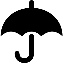 Icon of a Umbrella Logo - Black umbrella icon - Free black umbrella icons