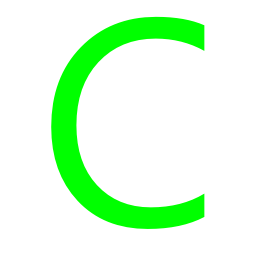 Lime Green C Logo - Letter C HD PNG Transparent Letter C HD PNG Image