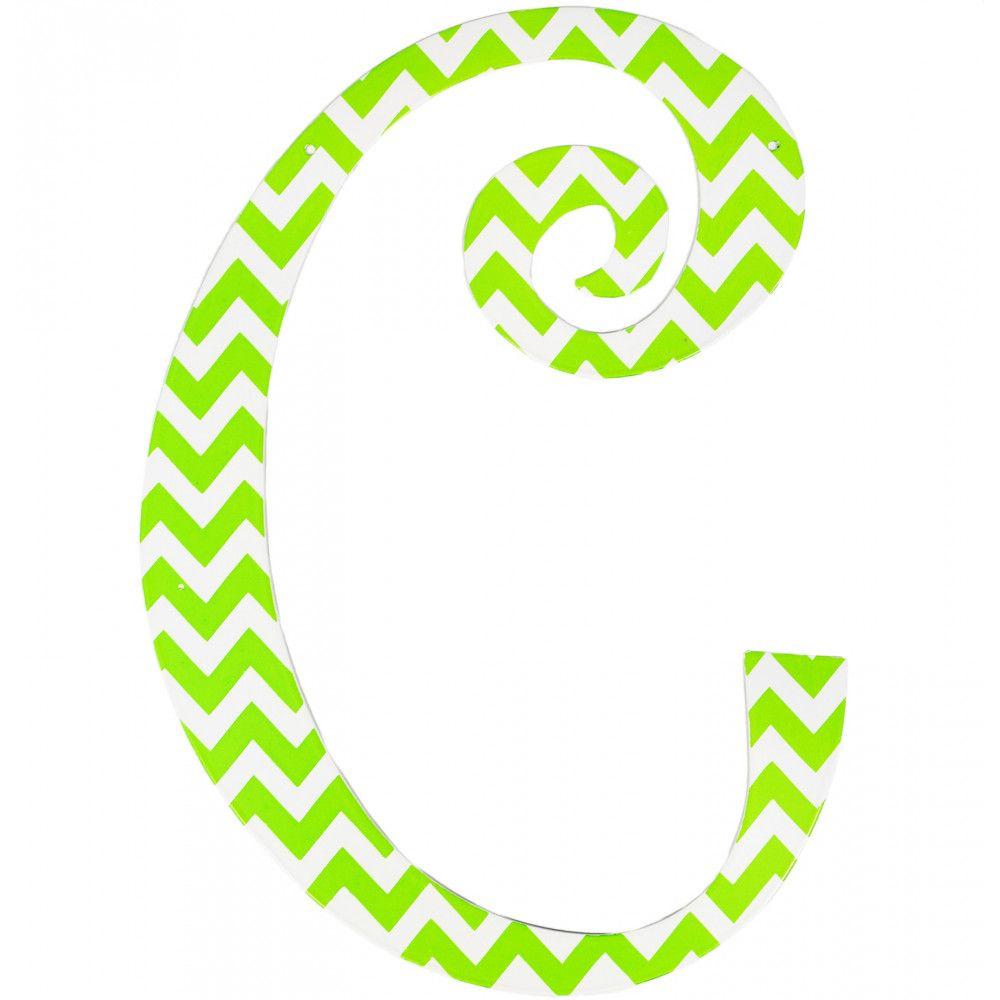 Lime Green C Logo - 14