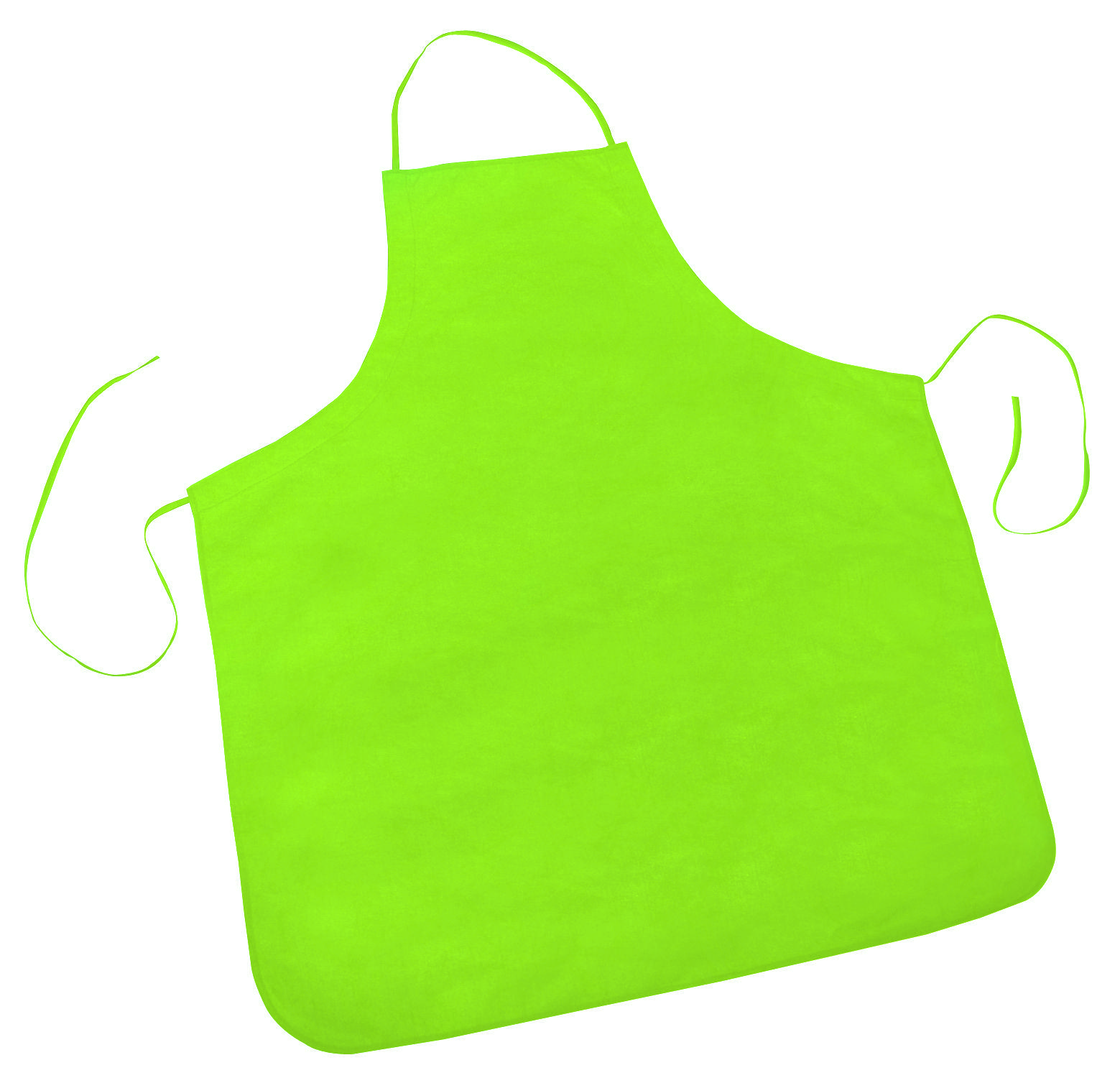 Lime Green C Logo - RE455C-C - RECYCLED PET APRON - Debco Innovation Starts Here