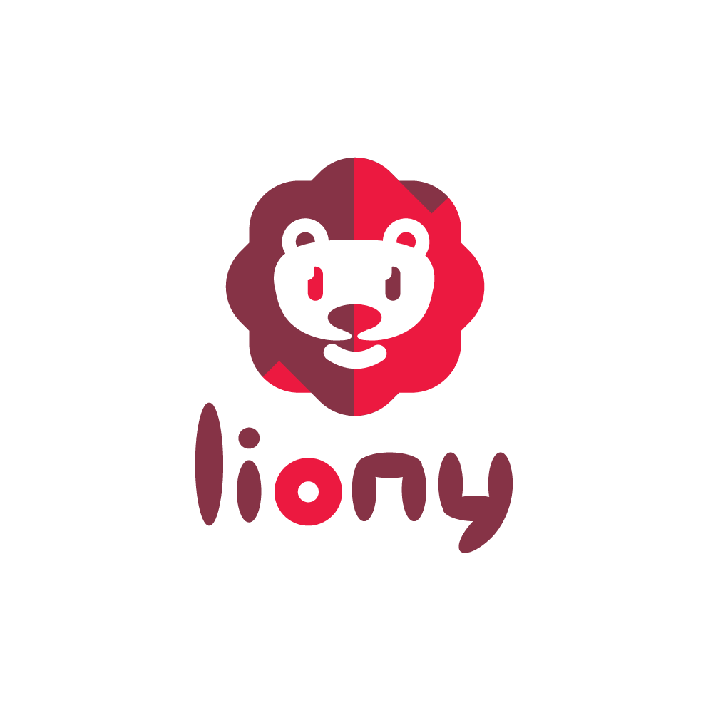 Who Has a Lion Logo - SOLD: Liony—Lion Logo Design | Logo Cowboy