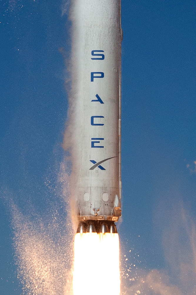 SpaceX Letters Logo - SpaceX Successfully Landed a Rocket