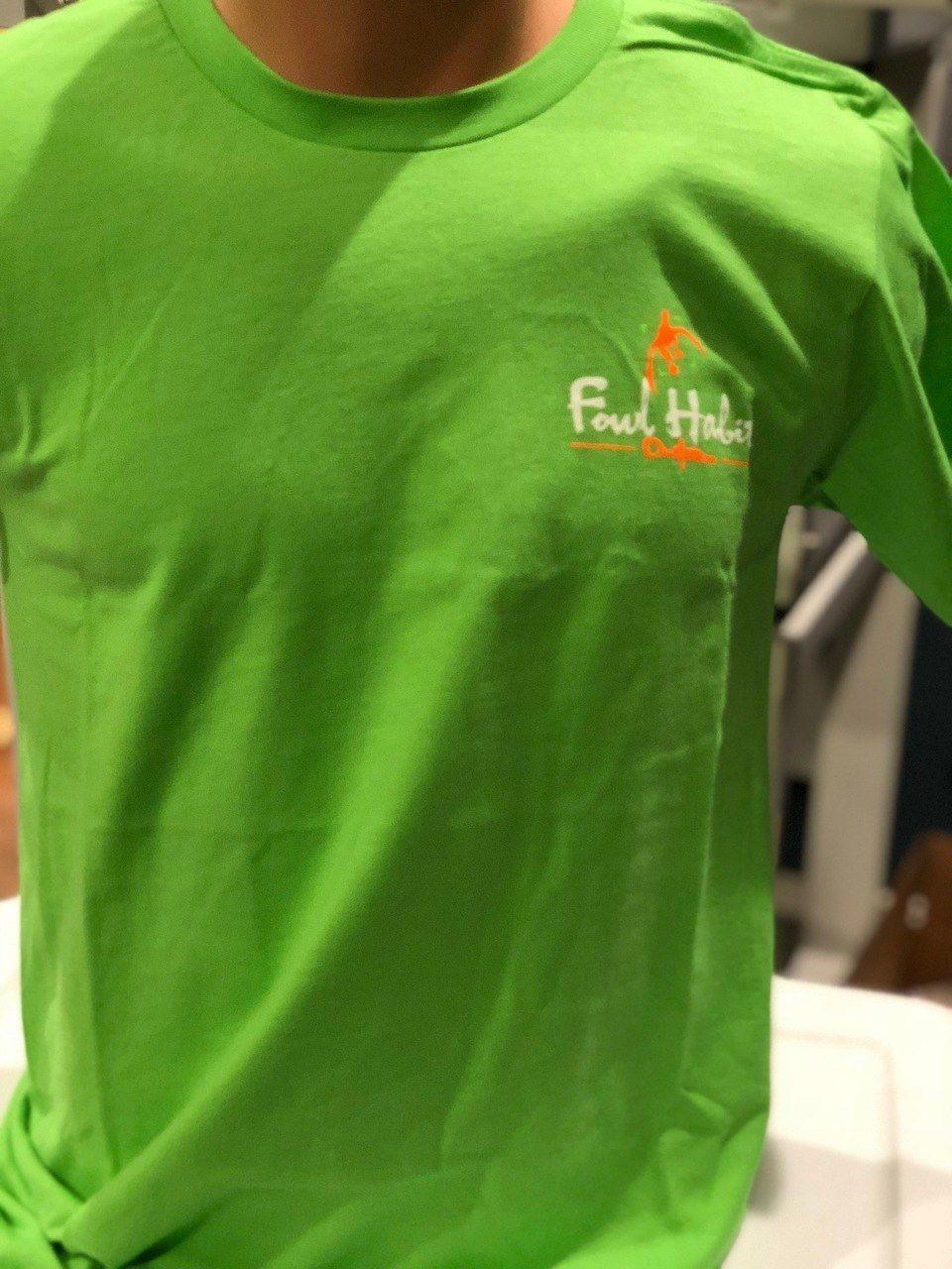 Lime Green C Logo - Sights Lime Green and Orange Habit Outfitters