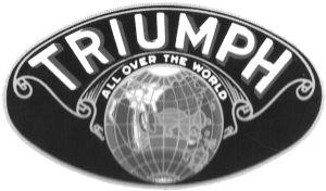 Vintage Globe Logo - Triumph Motorcycle Logo History - The Bullitt