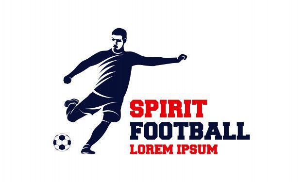 Football Player Logo - Soccer and football player man logo vector Vector | Premium Download