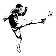Black and White Football Logo - football-player-logo T-Shirts | Buy football-player-logo T-shirts ...