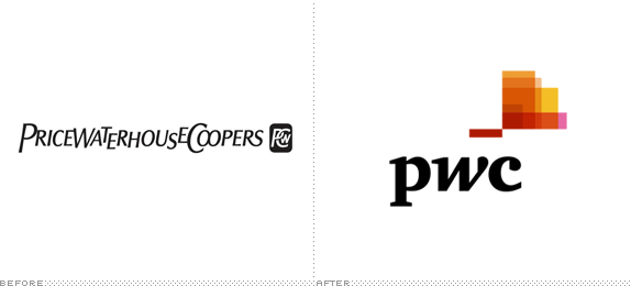 PricewaterhouseCoopers Logo - Brand New: PricewaterhouseCoopersWasALongName