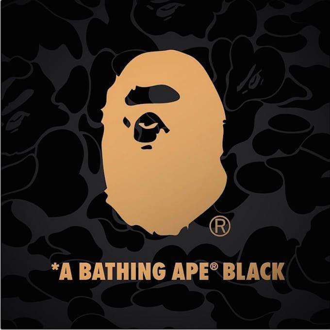 Orange BAPE Logo - A bathing ape Logos